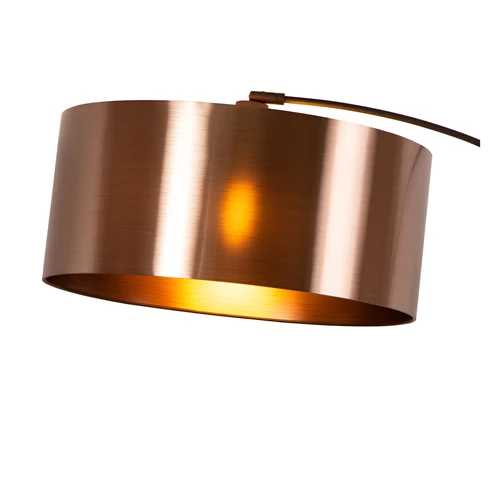 Lucide RANKOS - Lampadaire arceau - 1xE27 - Noir - détail 1